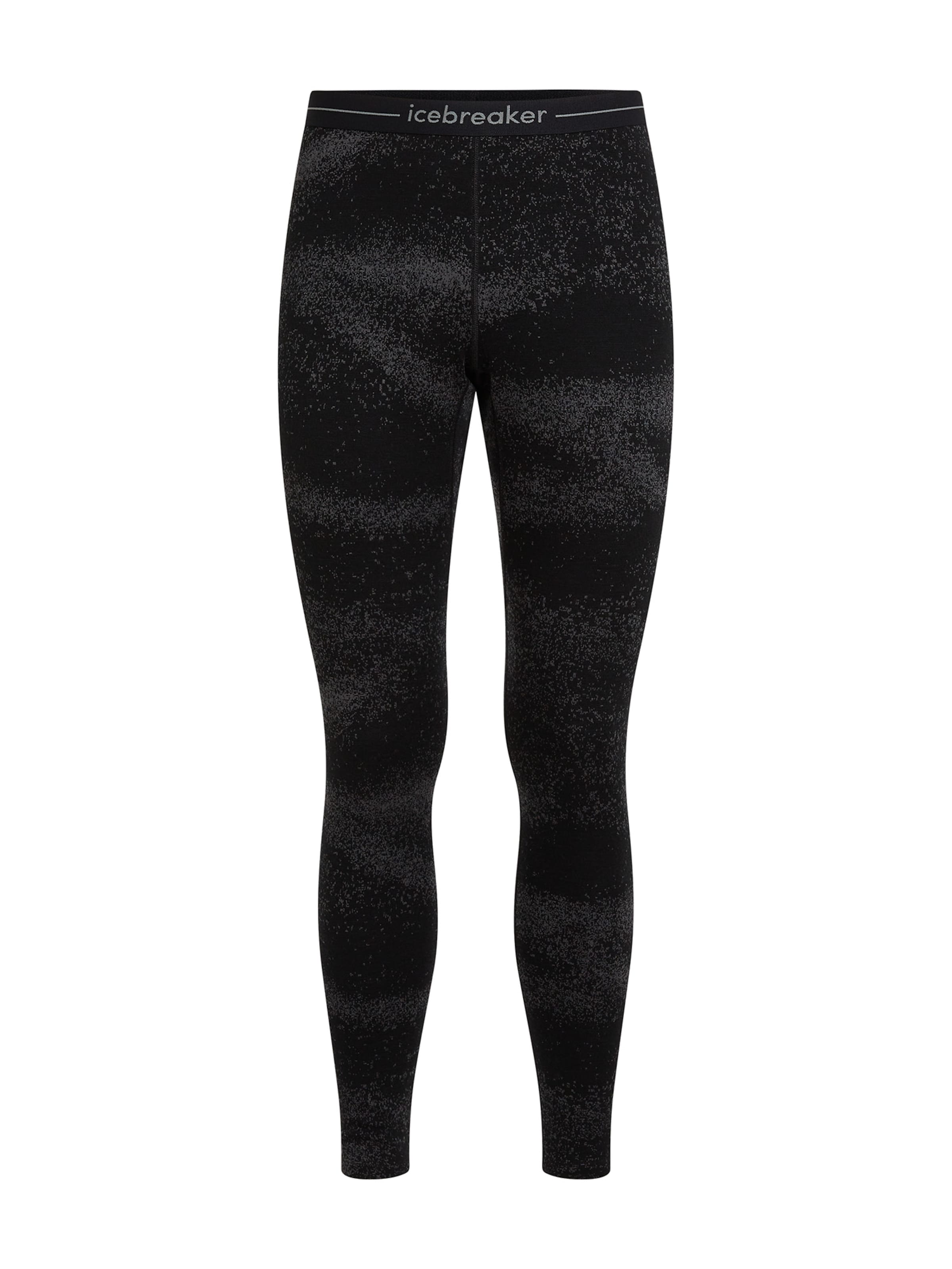 ICEBREAKER - Skinny Pantalón 'Oasis' en negro: frente