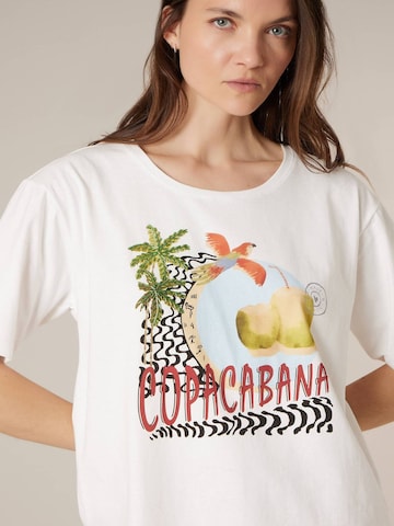 T-shirt 'ALBANE' Deeluxe en blanc