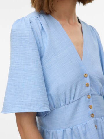Robe-chemise 'VMMelaney' VERO MODA en bleu