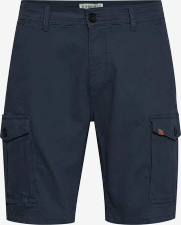 11 Project Regular Pants in Blue: front