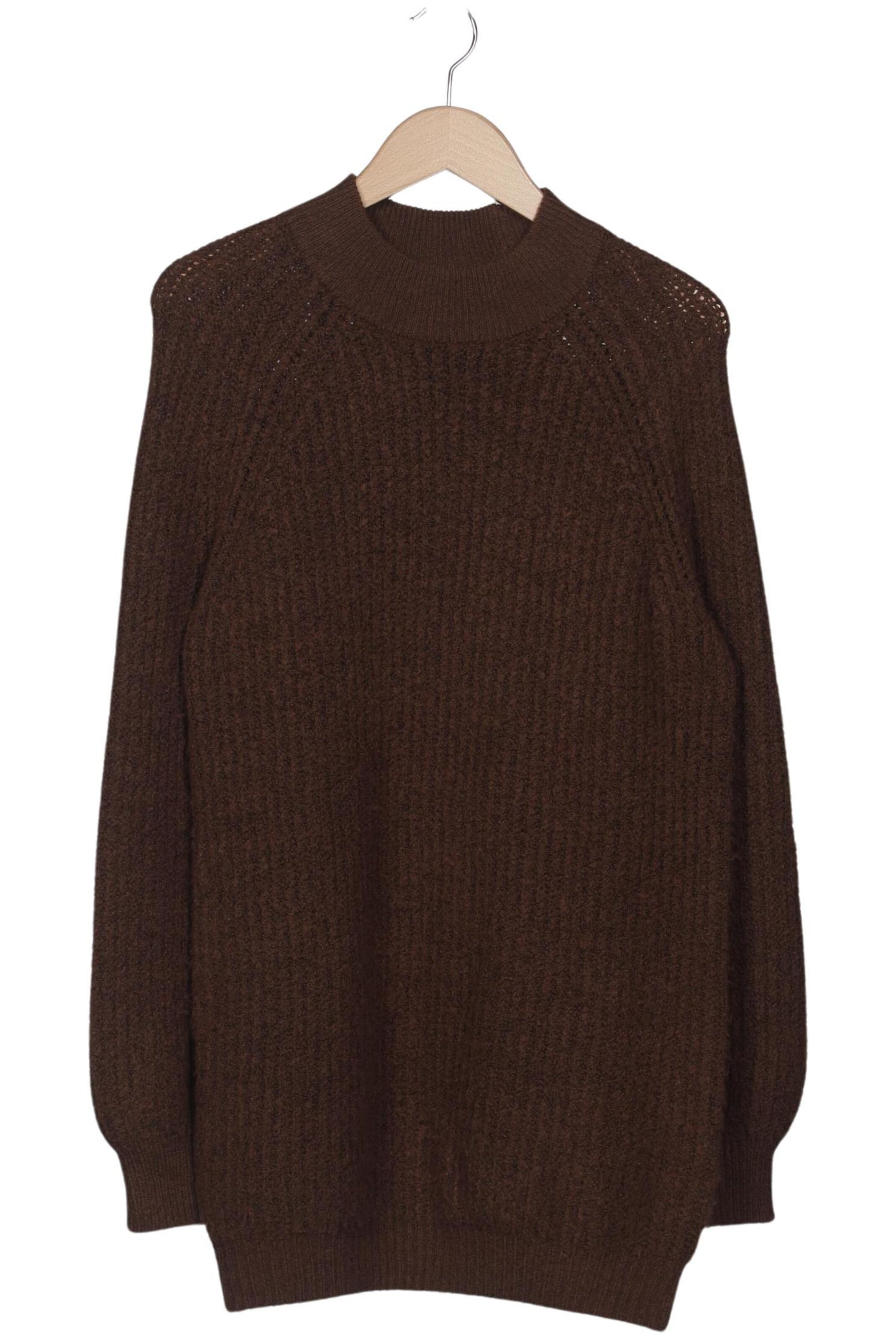 even&odd Sweater & Cardigan in S in Brown: front
