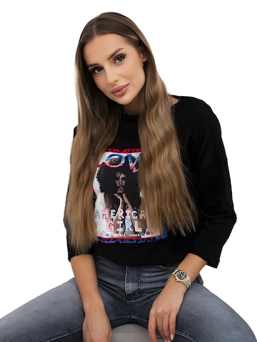 Lumera Koszulka w kolorze czarny: przód