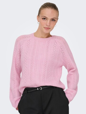 Pull-over 'JDYApril' JDY en violet : devant