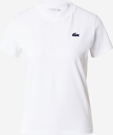 balta Lacoste Sport Sportiniai marškinėliai: priekis