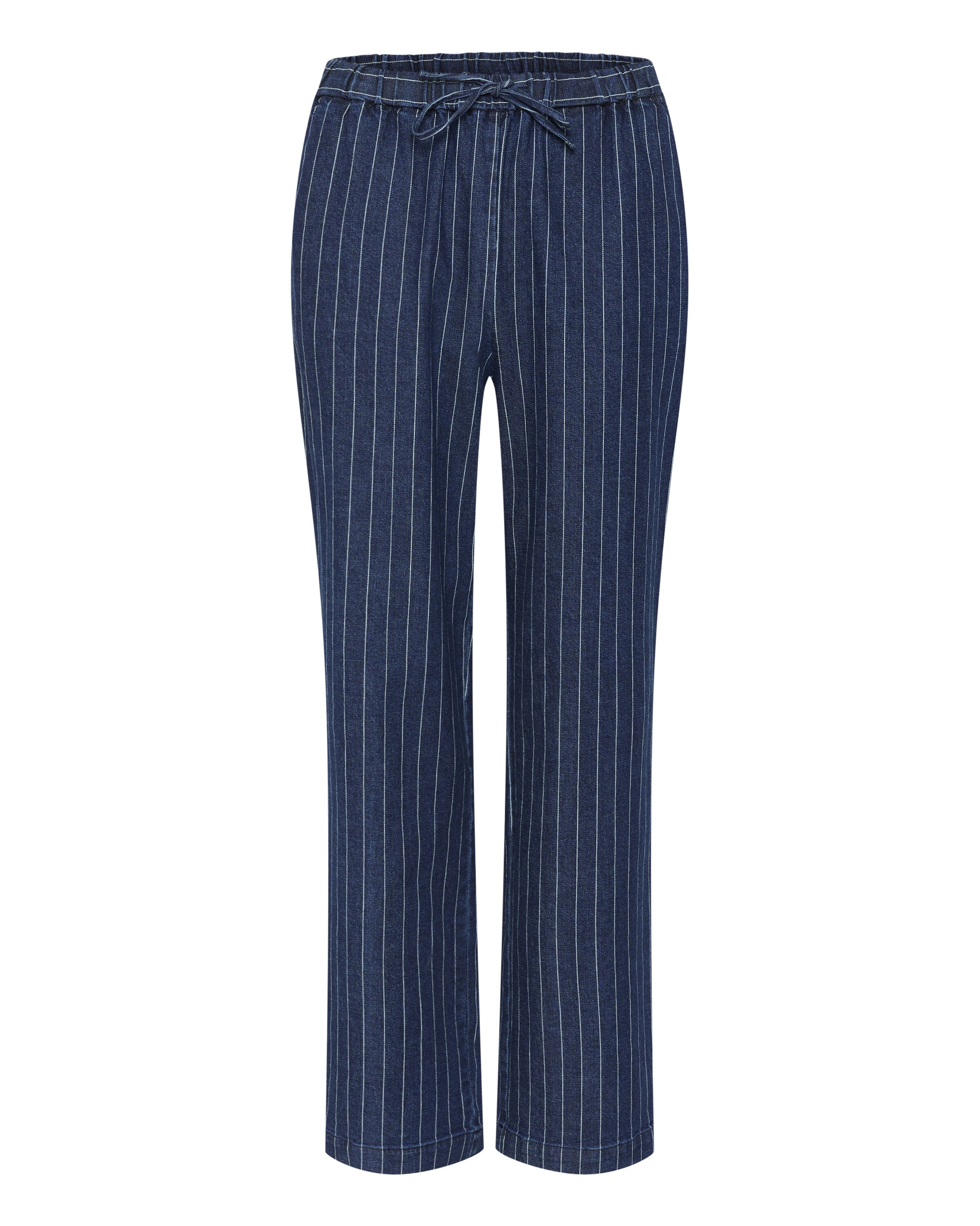 Part Two Loosefit Broek in Blauw: voorkant