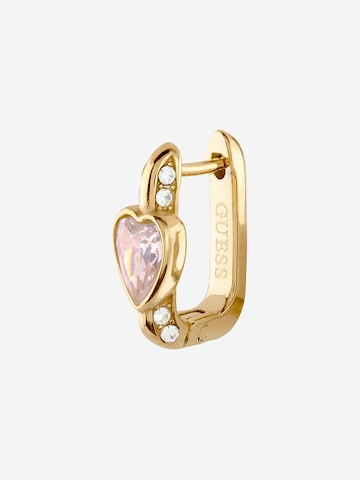 GUESS Ohrringe 'Crystal Love' in Gold