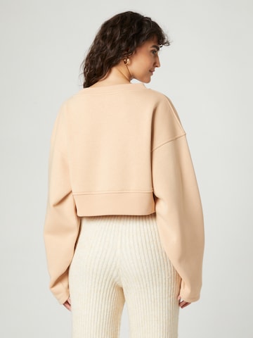 Sweat-shirt 'Emmy' florence by mills exclusive for ABOUT YOU en beige