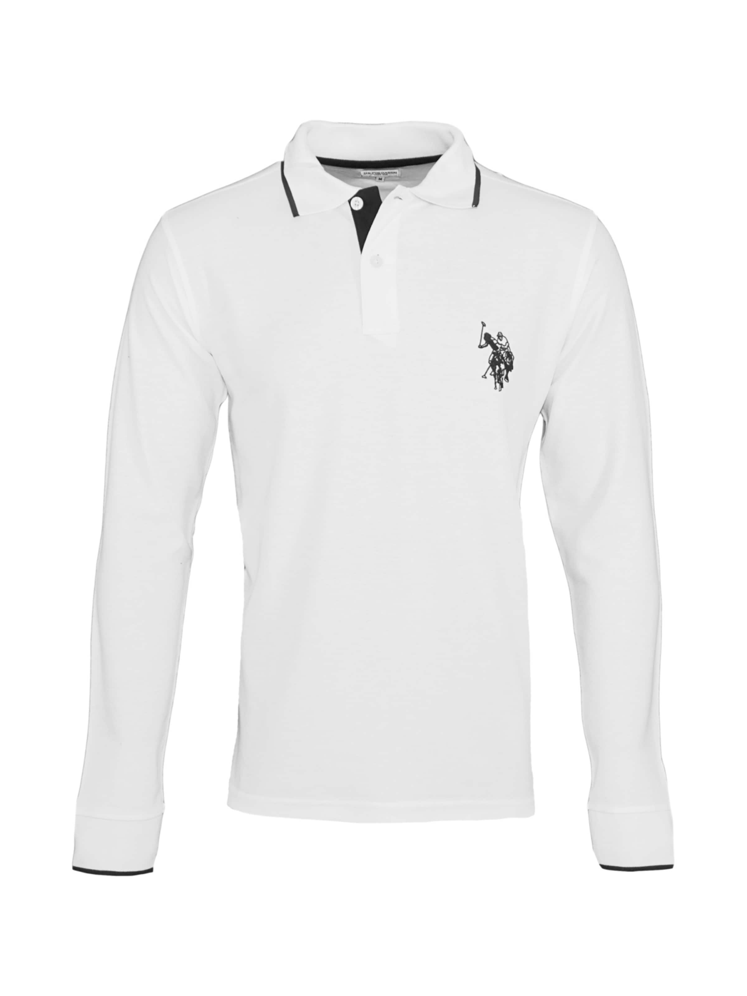 Maglietta di U.S. POLO ASSN. in bianco: frontale
