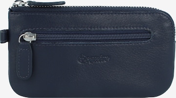 Esquire Key Ring in Blue: front