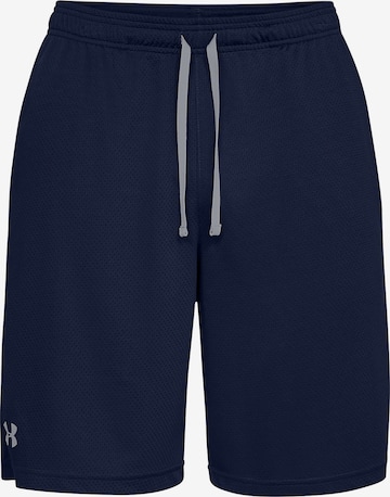 UNDER ARMOUR Loosefit Sportbroek in Blauw: voorkant