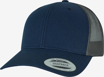 Casquette Flexfit en bleu : devant