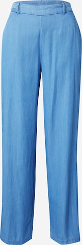 mėlyna VILA Plačios klešnės Kelnės 'VIBISTA': priekis