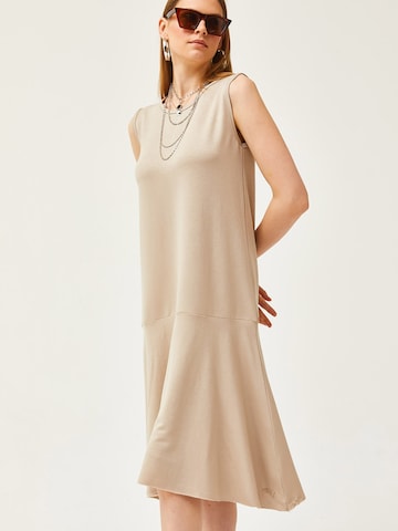 olalook Šaty - Sivá