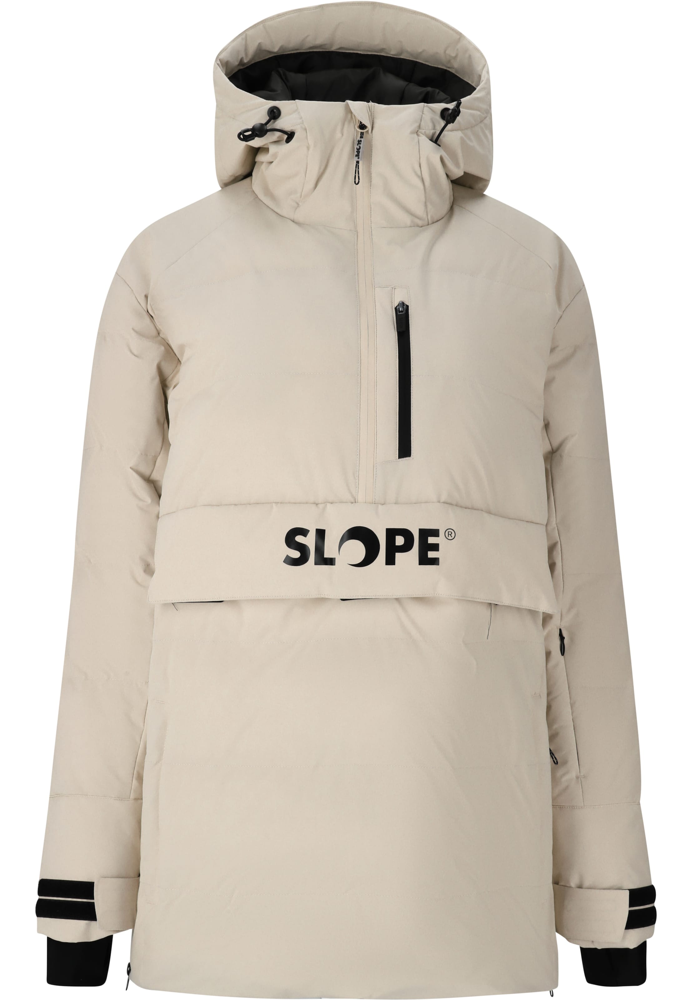SLOPE Skijacke 'Thumper' in Beige: Vorderseite