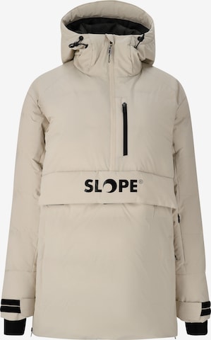 SLOPE Skijacke 'Thumper' in Beige: Vorderseite