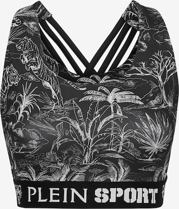 Haut de sport Plein Sport en noir : devant