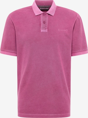T-Shirt 'Len' Elbsand en rose : devant