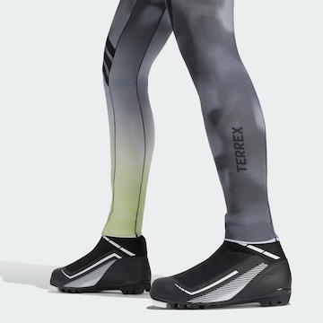 ADIDAS TERREXSkinny Sportske hlače 'Xperior Pro XC' - žuta boja