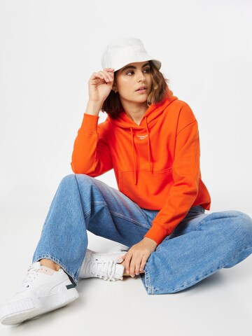 Calvin Klein Jeans Sweatshirt in Orange