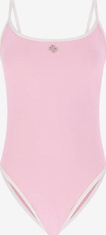 GUESS Swimsuit in Purple: front