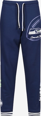 Recovered Tapered Sporthose 'NFL Seahawks Emerald City' in Blau: Vorderseite