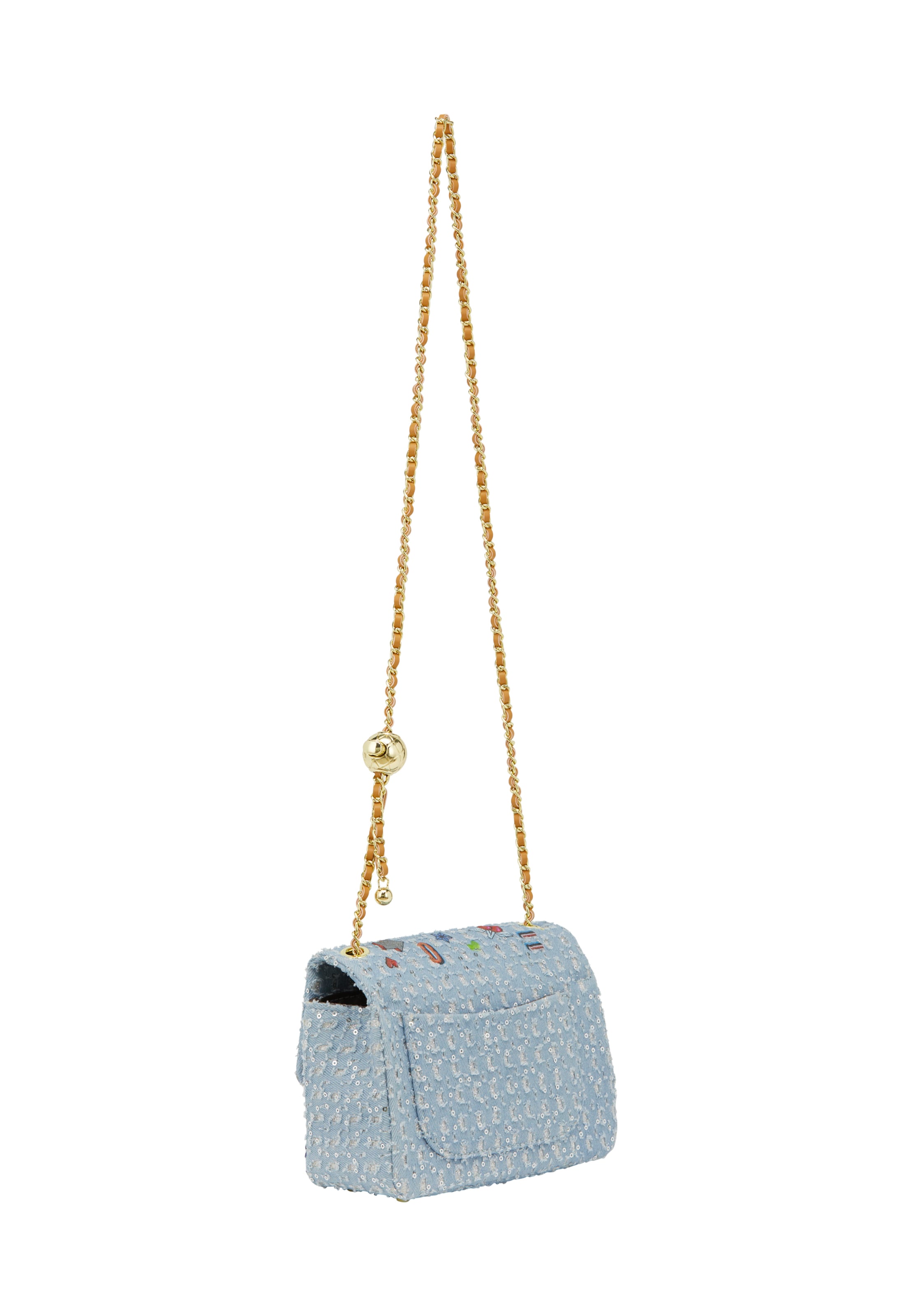 MYMO Olkalaukku 'Pop Eyetheme' värissä sininen