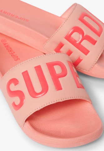 Superdry Muiltjes 'Core' in Roze