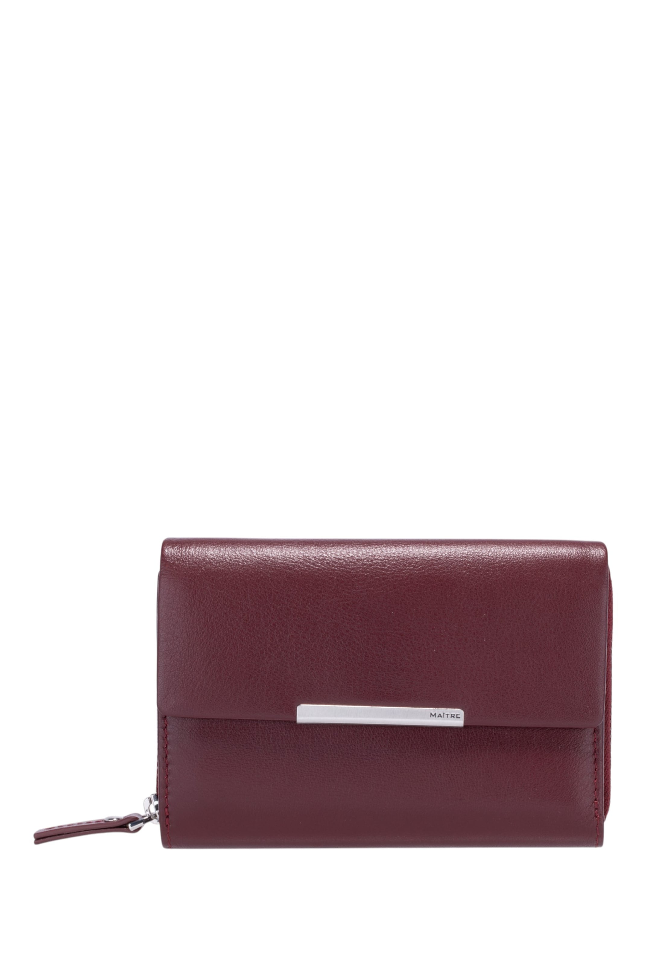 Maître Portemonnee 'Belg Dagrete' in Rood: voorkant