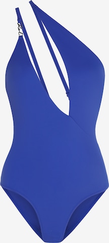 Karl Lagerfeld - Fato de banho em azul: frente