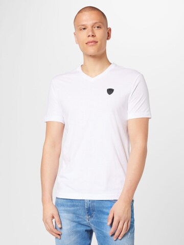 EA7 Emporio Armani - Camiseta en blanco: frente