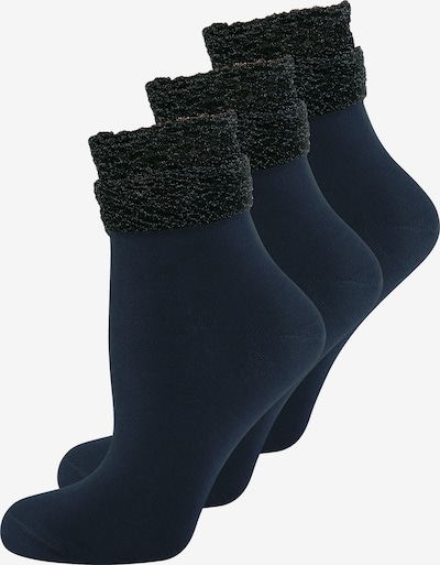 ELBEO Damensocken ' 3-Pack Glamour Dream ' in blau, Produktansicht