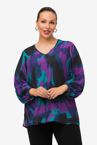 Ulla Popken Tuniek in Blauw: voorkant