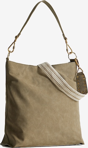 Desigual Shoulder Bag in Beige: front