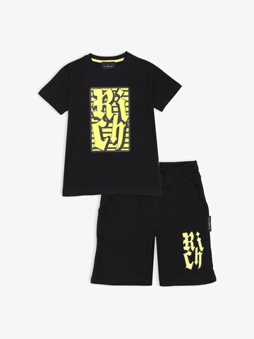 John Richmond Set 'Neon Lights' in Black: front