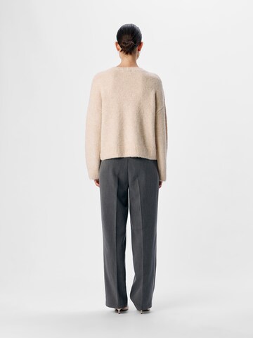 Pull-over 'OBJSaggia' OBJECT en beige