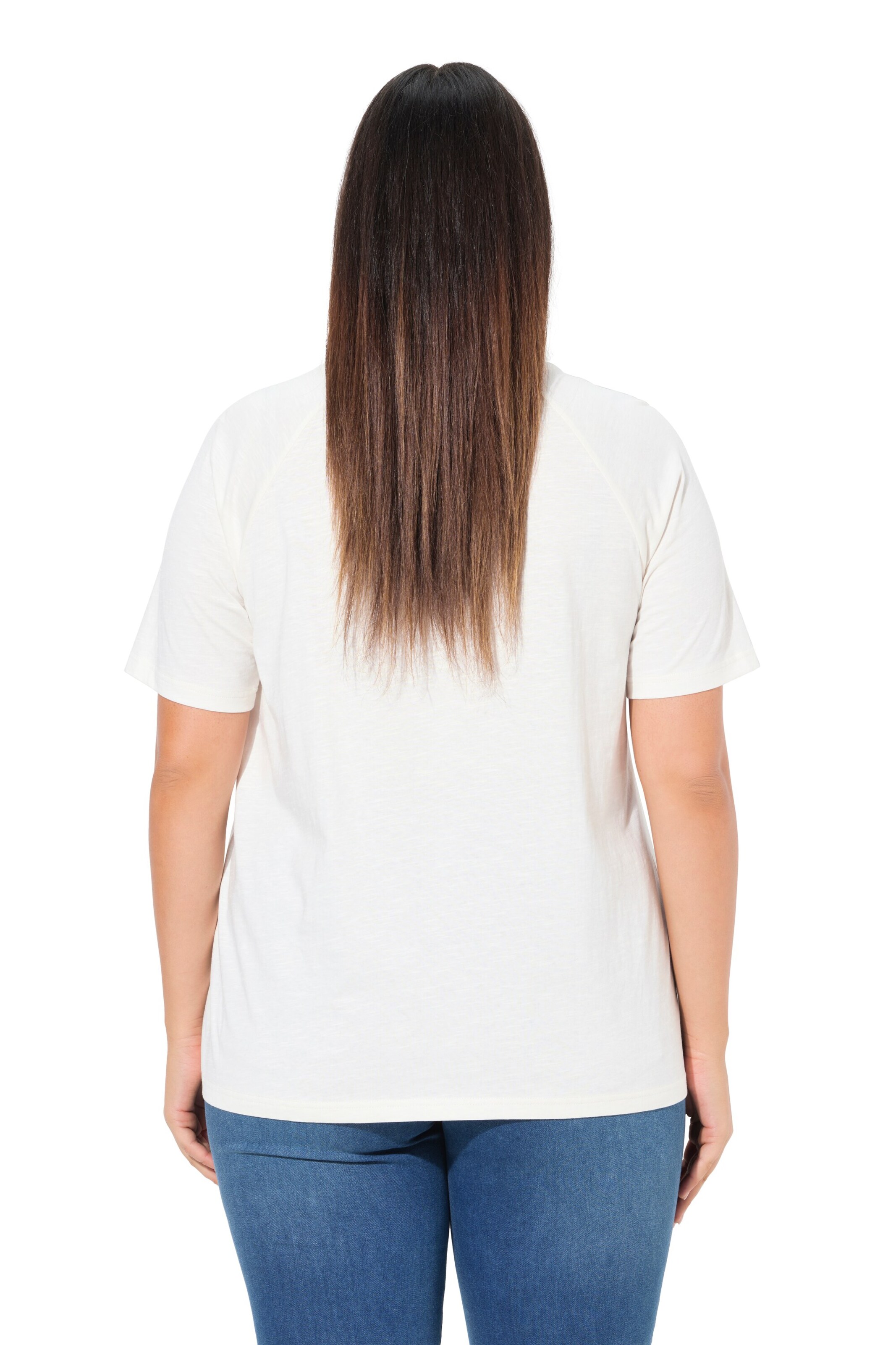 Ulla Popken Majica | bela barva