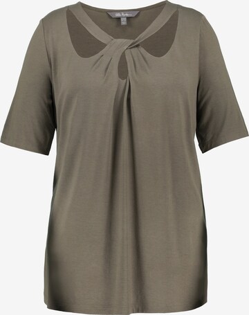 Ulla Popken Shirt in Green: front