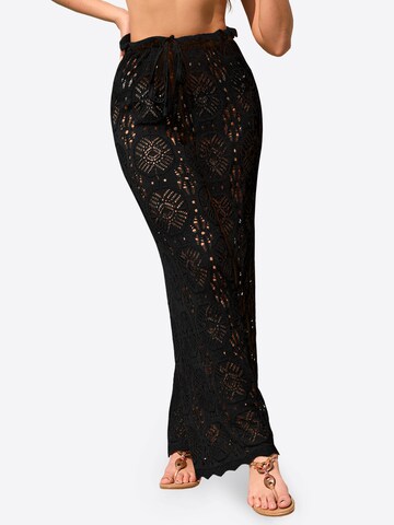 Imily Bela Wide leg Trousers in Black