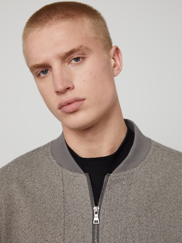 DAN FOX APPAREL Between-Season Jacket 'Joris' in Grey