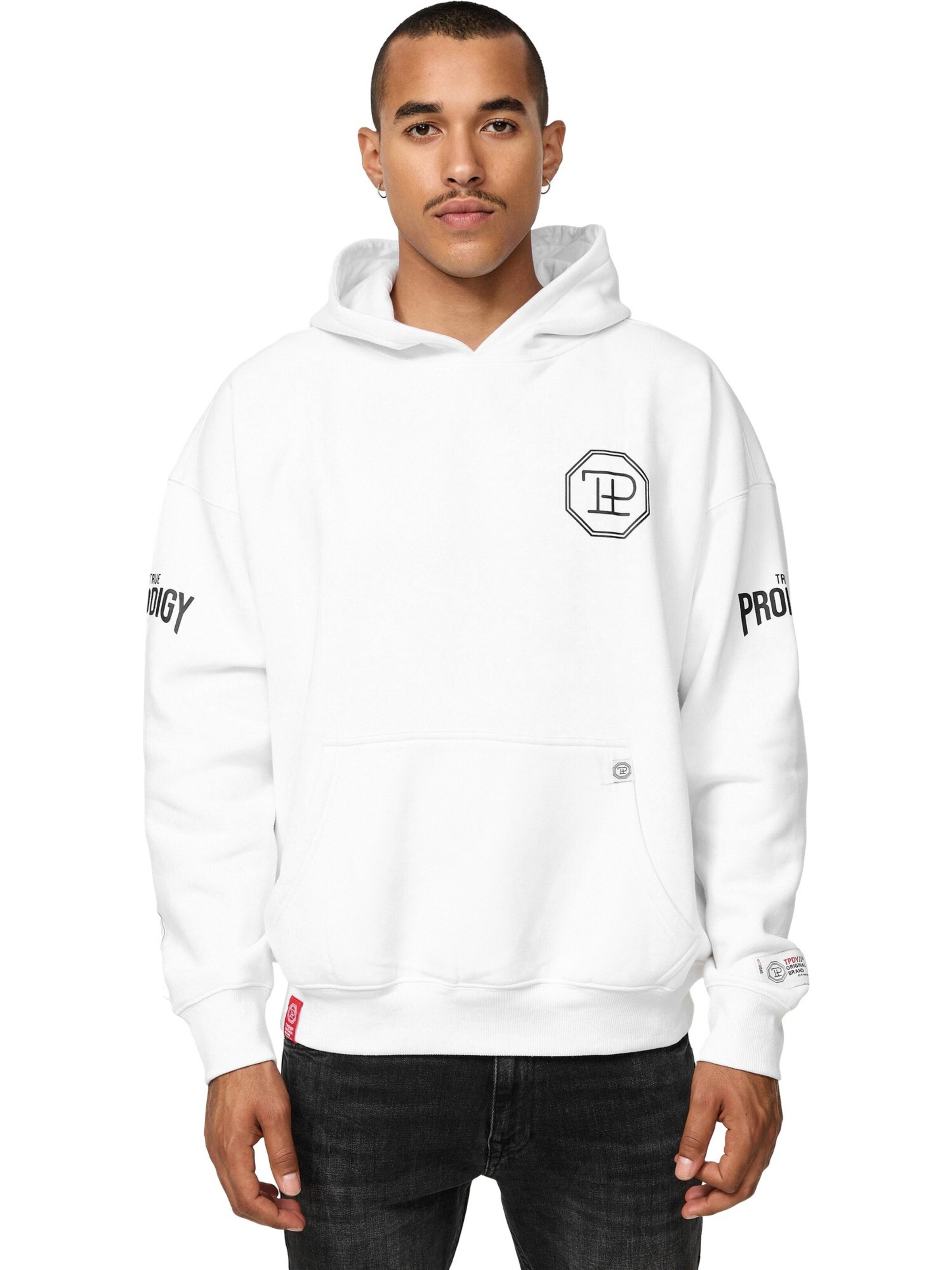 Sweat-shirt 'Kona' trueprodigy en blanc : devant