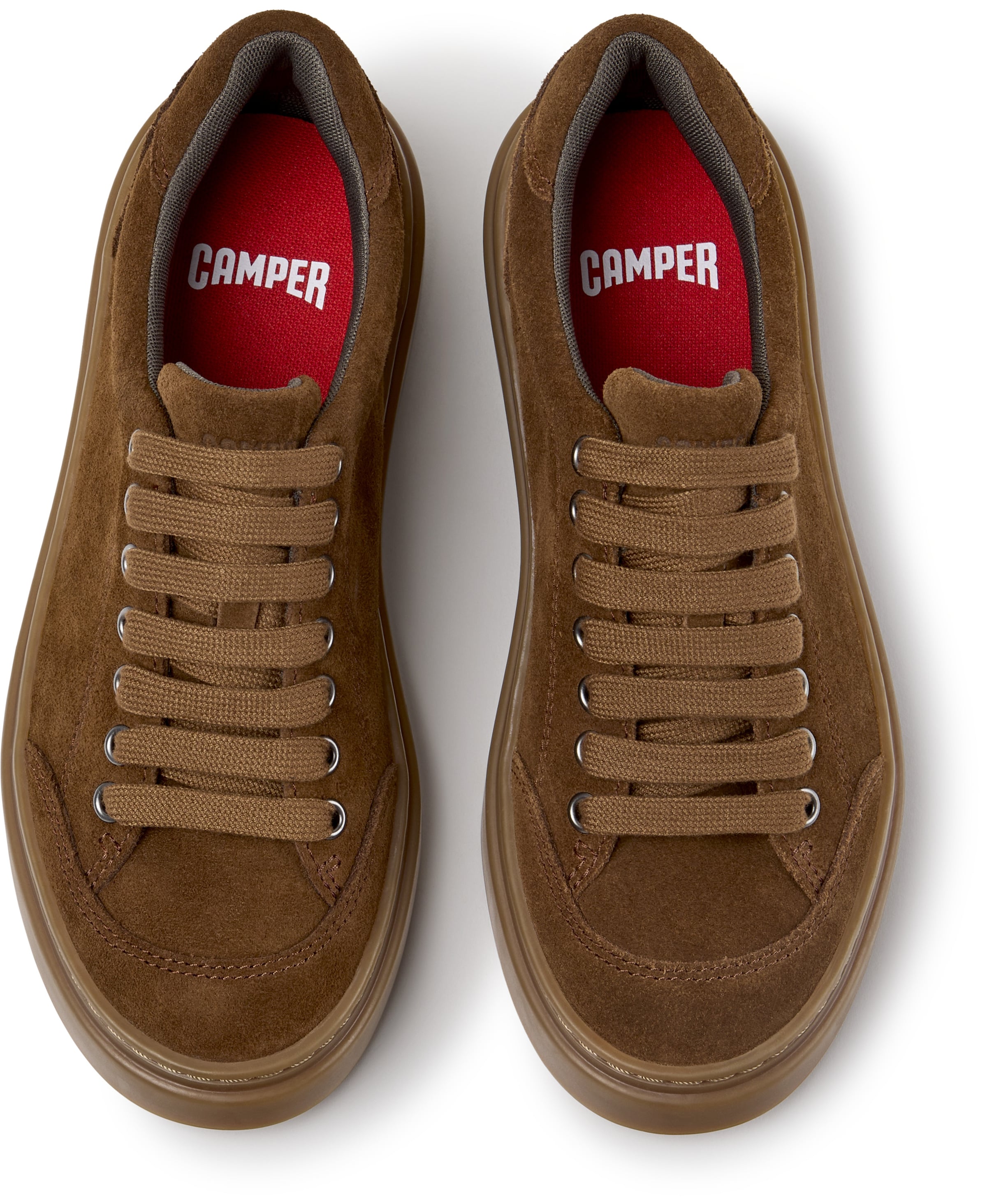 CAMPER Platform trainers 'Runner Twentyfive' in Brown