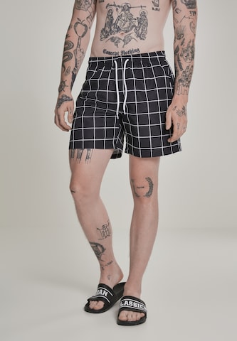 Urban Classics - Bermudas en negro: frente