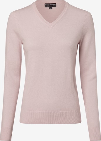 Pull-over Franco Callegari en rose : devant