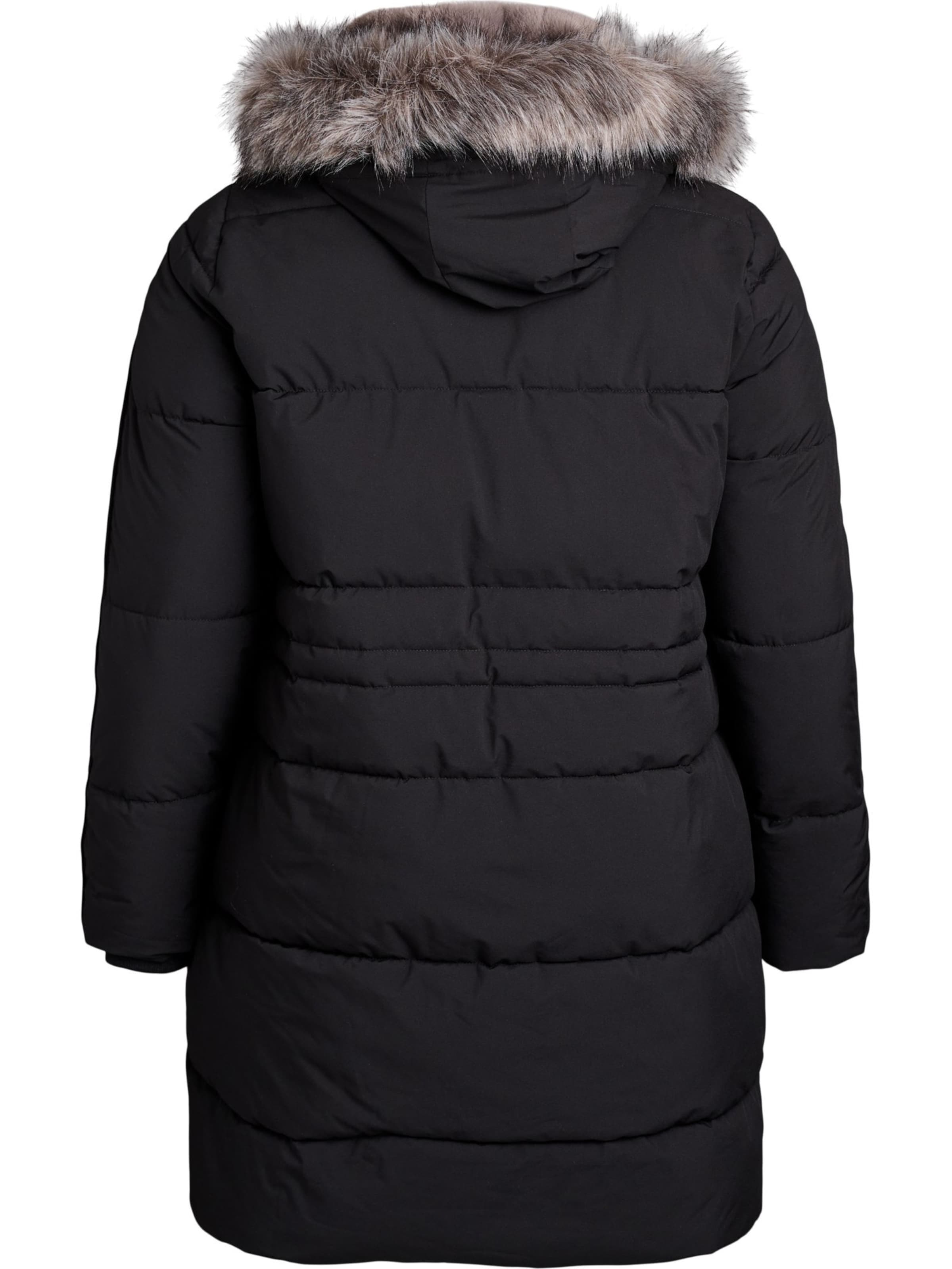 Zizzi Kevad-sügisparka 'CAJULIA', värv must