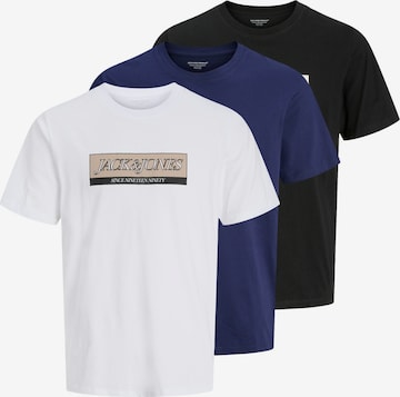 T-Shirt 'JJInwood' JACK & JONES en mélange de couleurs : devant