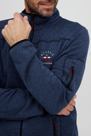 FQ1924 Fleece Jacket 'Bikker' in Blue