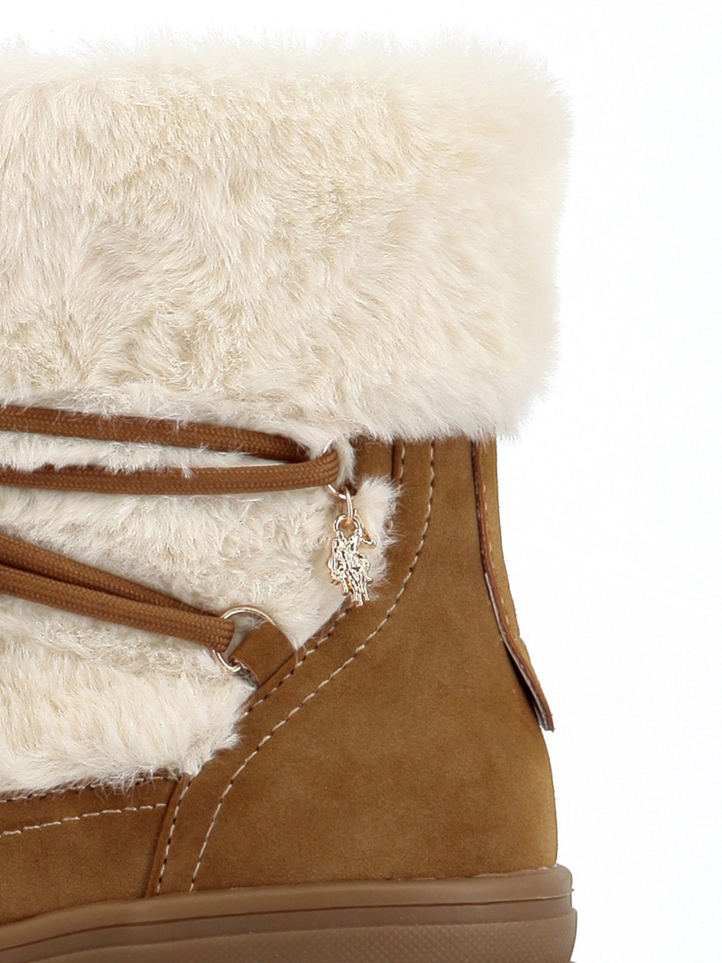 Bottines à lacets 'Shona' US POLO ASSN. en marron