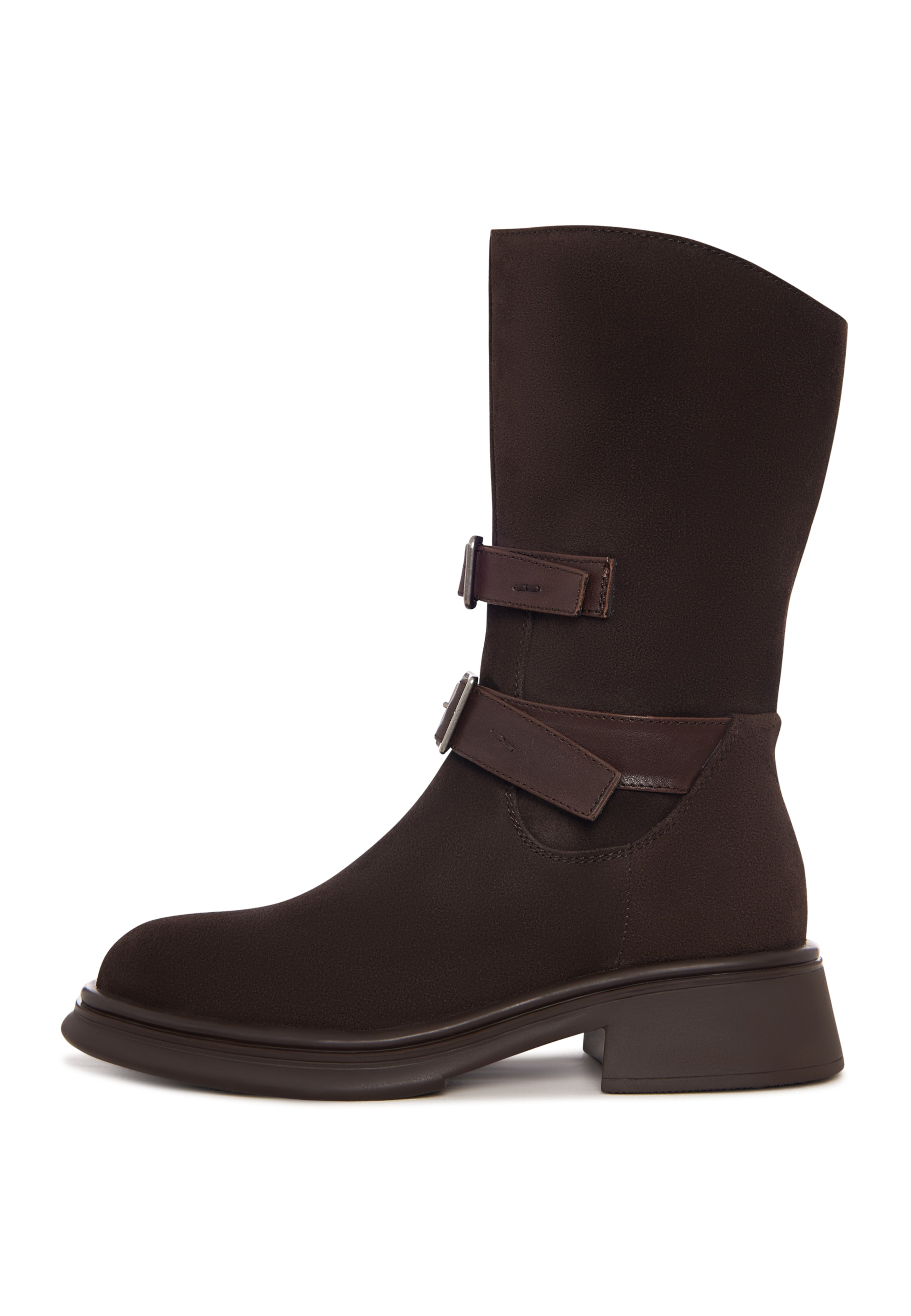 CESARE GASPARI Bootie in Brown: front