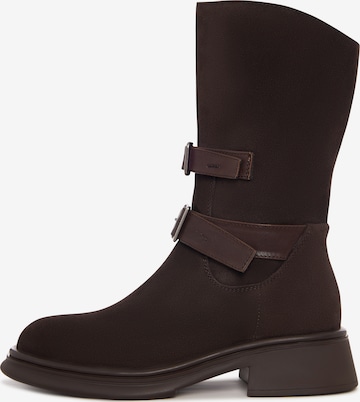 Bottines CESARE GASPARI en marron : devant