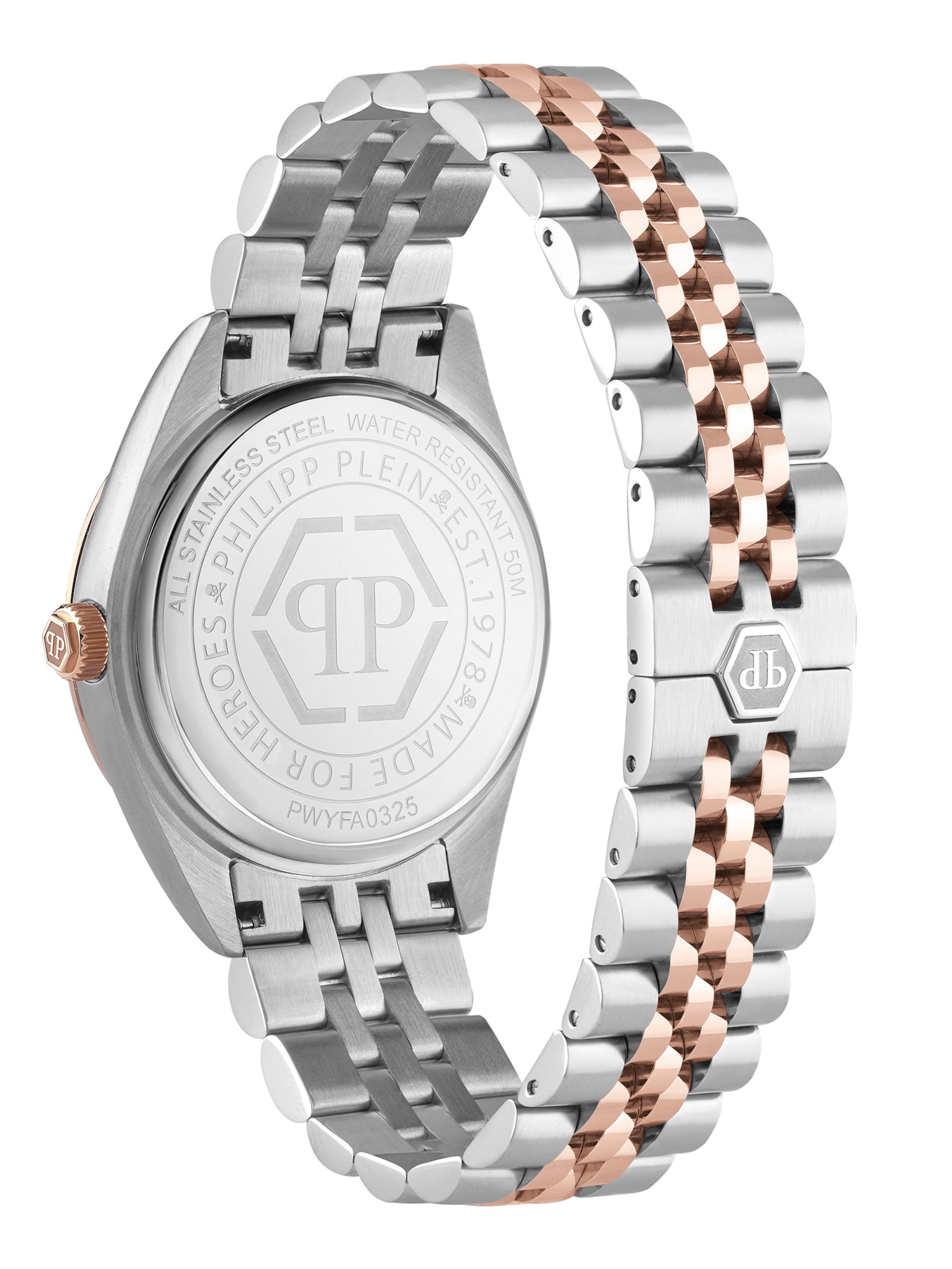 Montre à affichage analogique Philipp Plein en argent